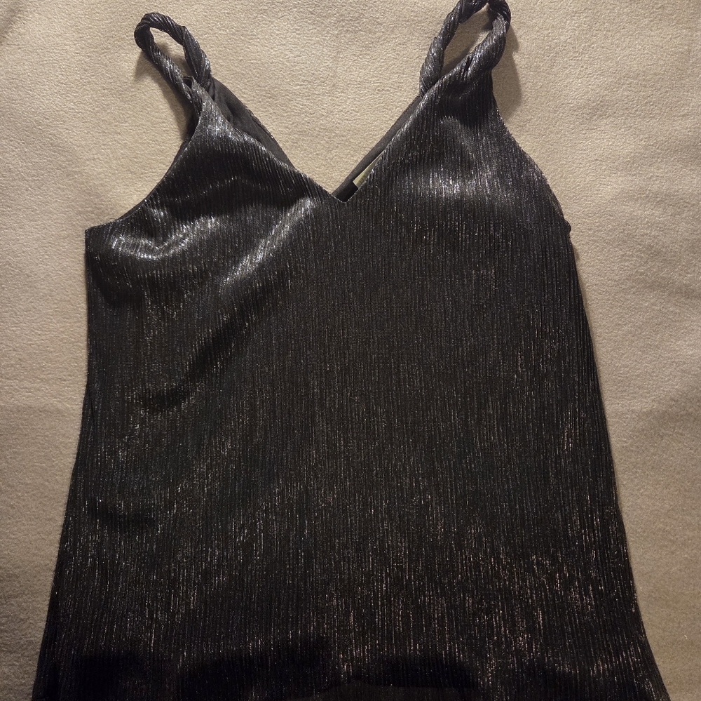 Elegant Black Sleeveless Tank Top